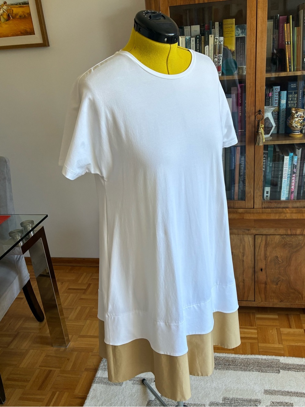 COS Oversized Tiered T-shirt Dress with Pockets